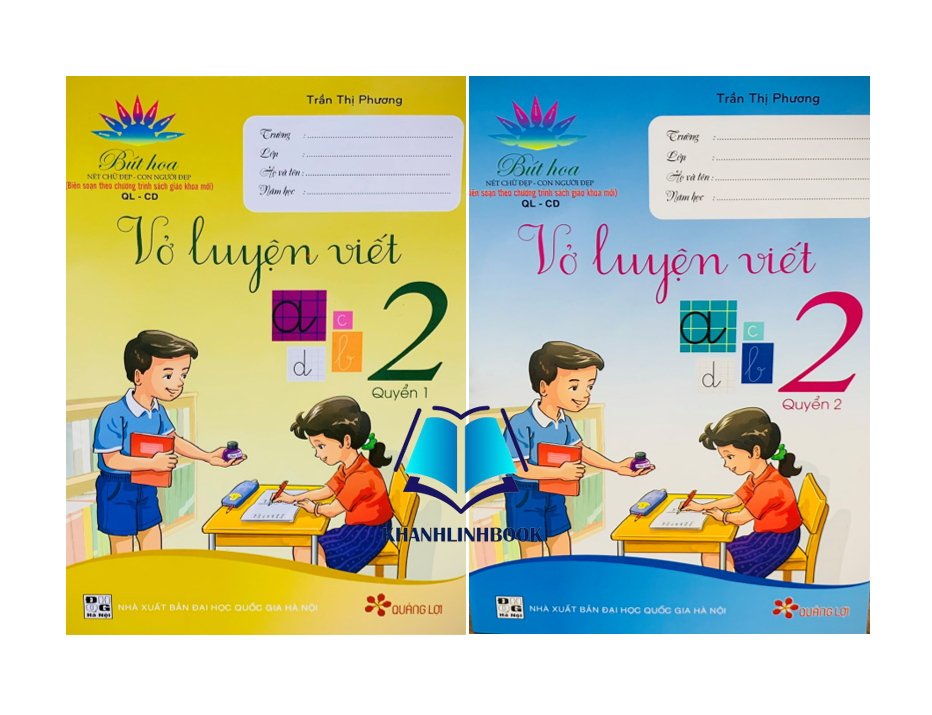 Sách - Combo Vở luyện viết 2 quyển 1 + 2 (Cánh diều)