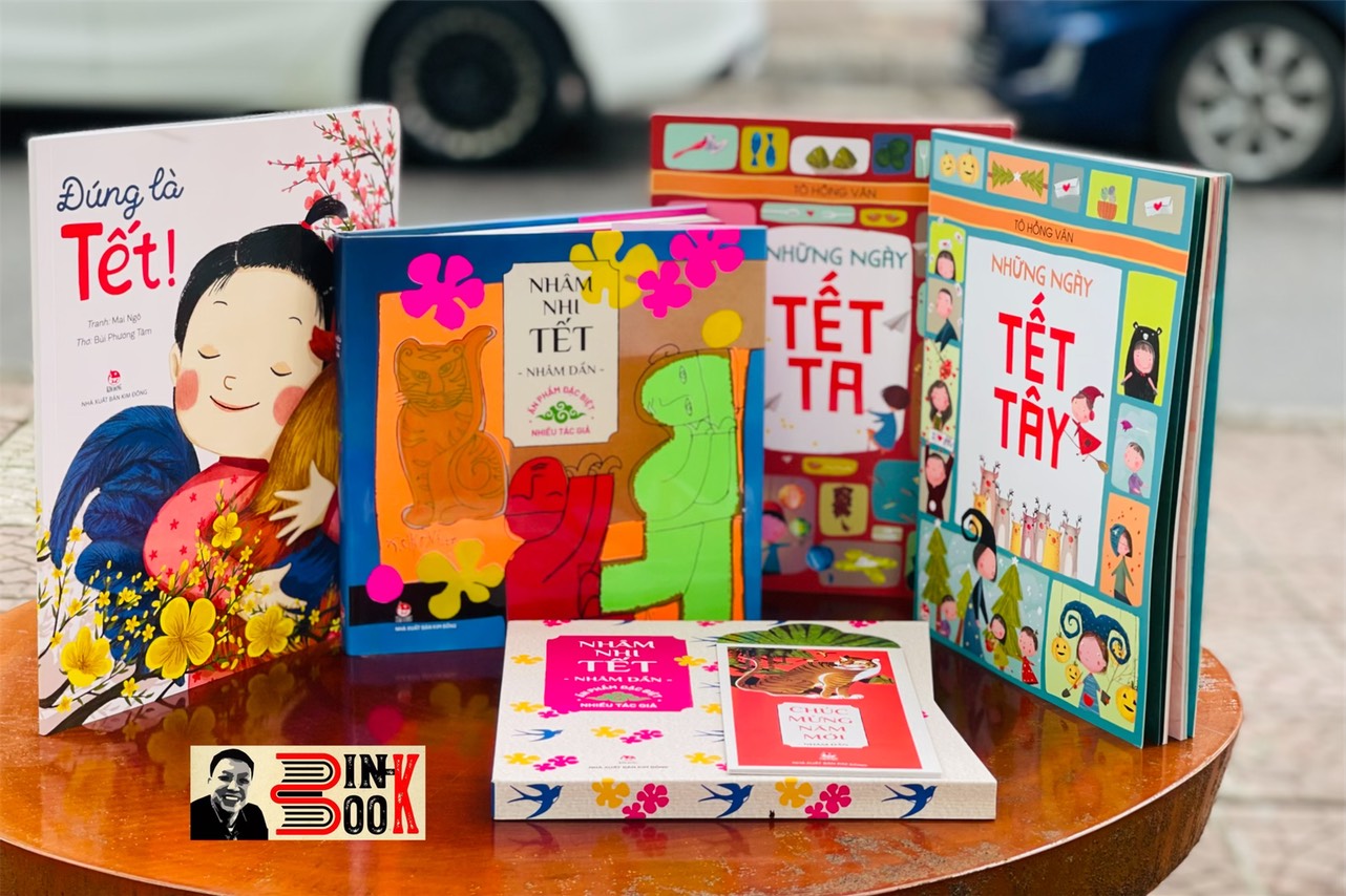 COMBO TẾT KIM ĐỒNG - ĐÚNG LÀ TẾT - NHÂM NHI TẾT NHÂM DẦN BÌA MỀM 2022 (tặng tấm thiệp) - TẾT TÂY TẾT TA -