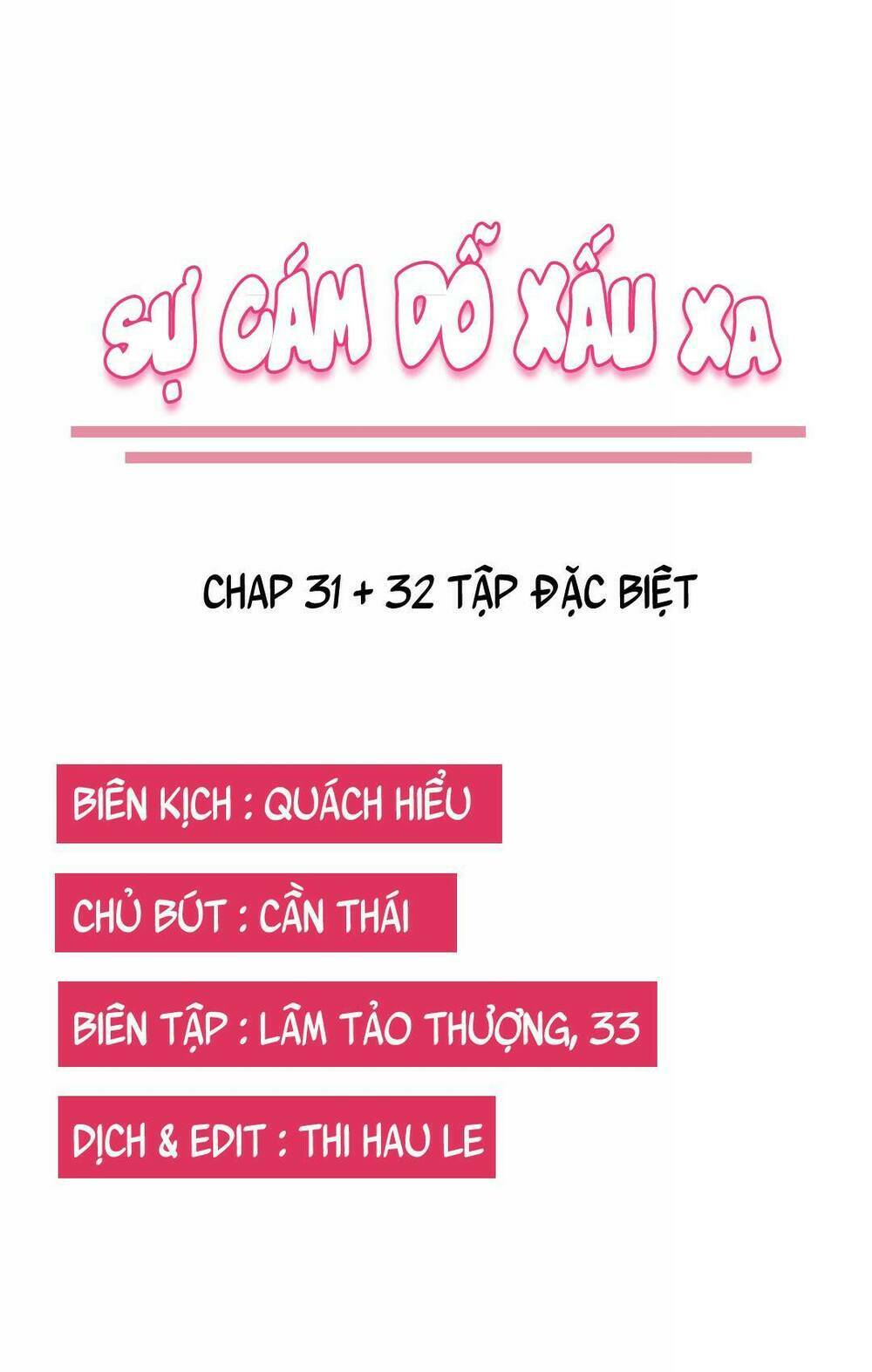 sự cám dỗ xấu xa chapter 31 1