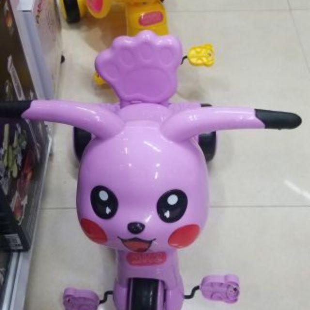 Xe đạp ba banh pikachu có đèn nhạc