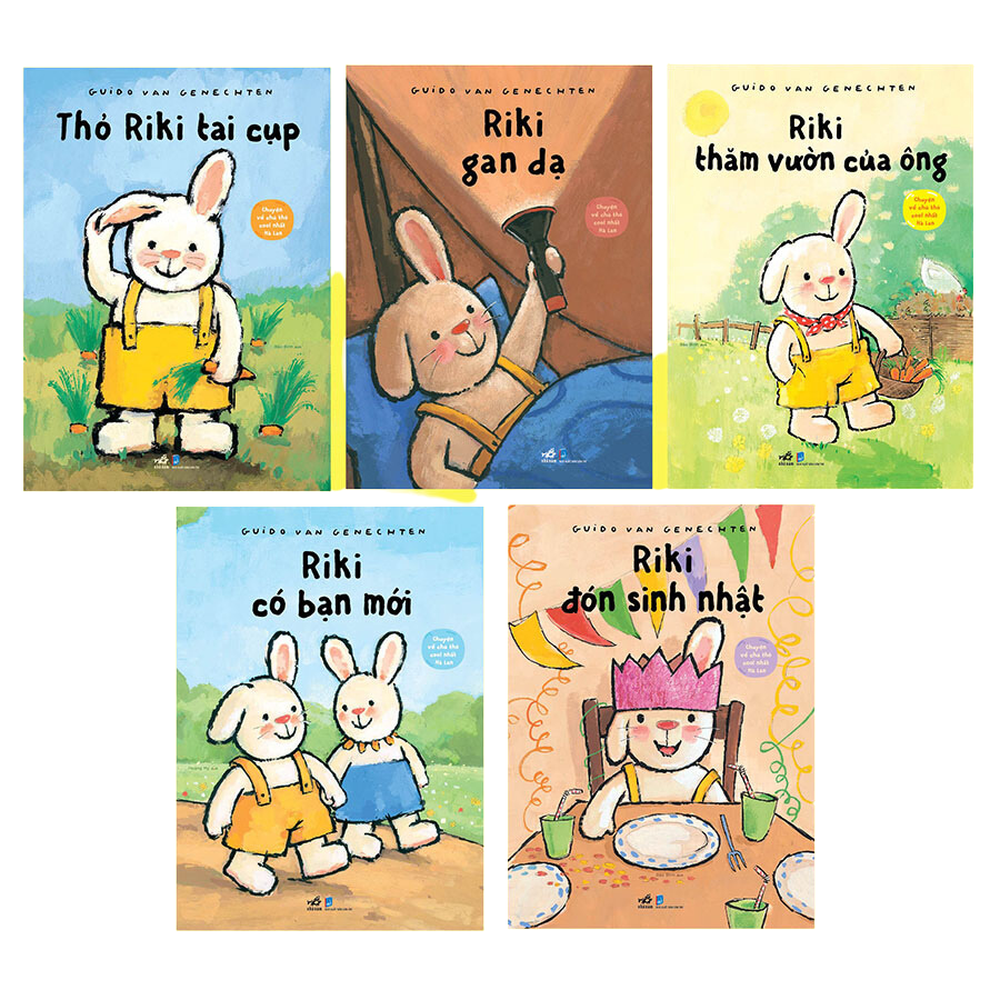 Combo 5 Cuốn: "Chuyện Về Chú Thỏ Cool Nhất Hà Lan"