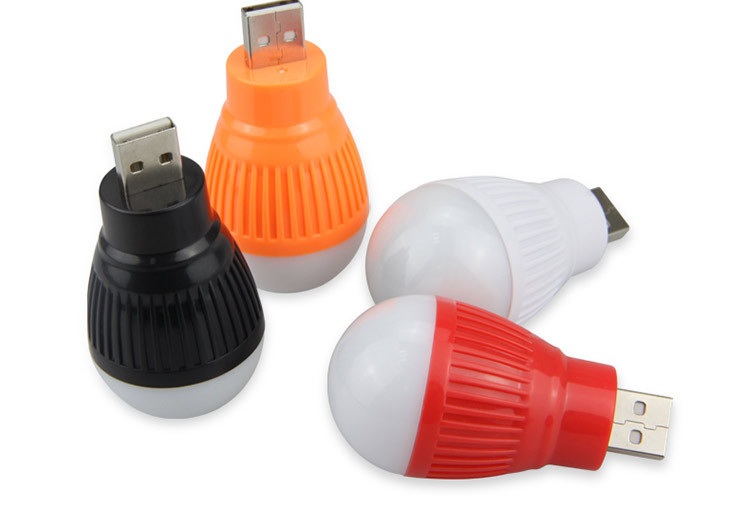 Combo 02 đèn ngủ mini cắm usb (Giao màu ngẫu nhiên)