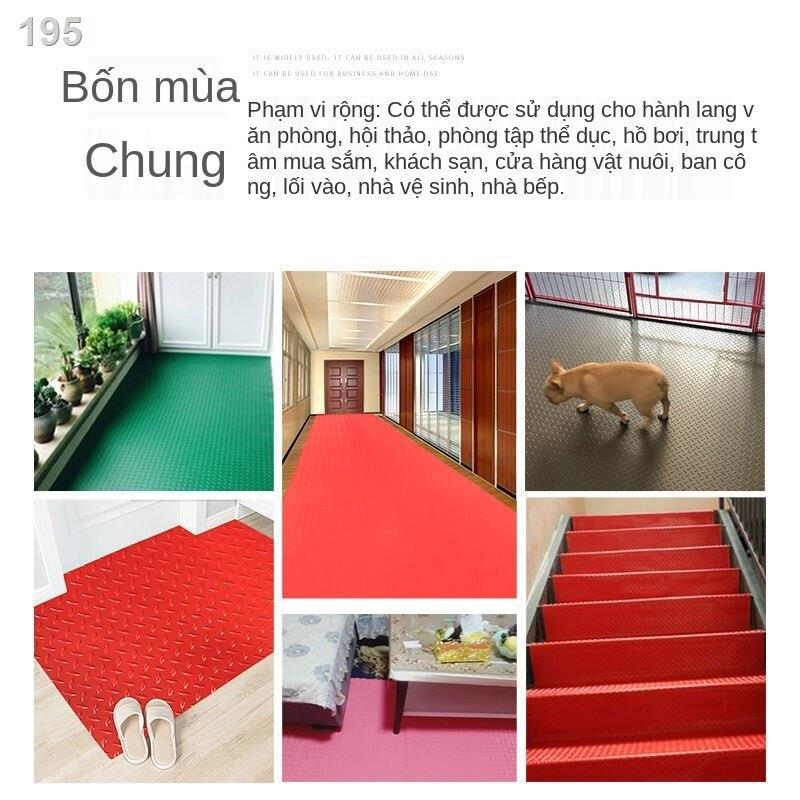 Thảm nhựa PVC chống trượt trải sàn lối vào cửa ra nhà bếp cầu thang phòng tắm