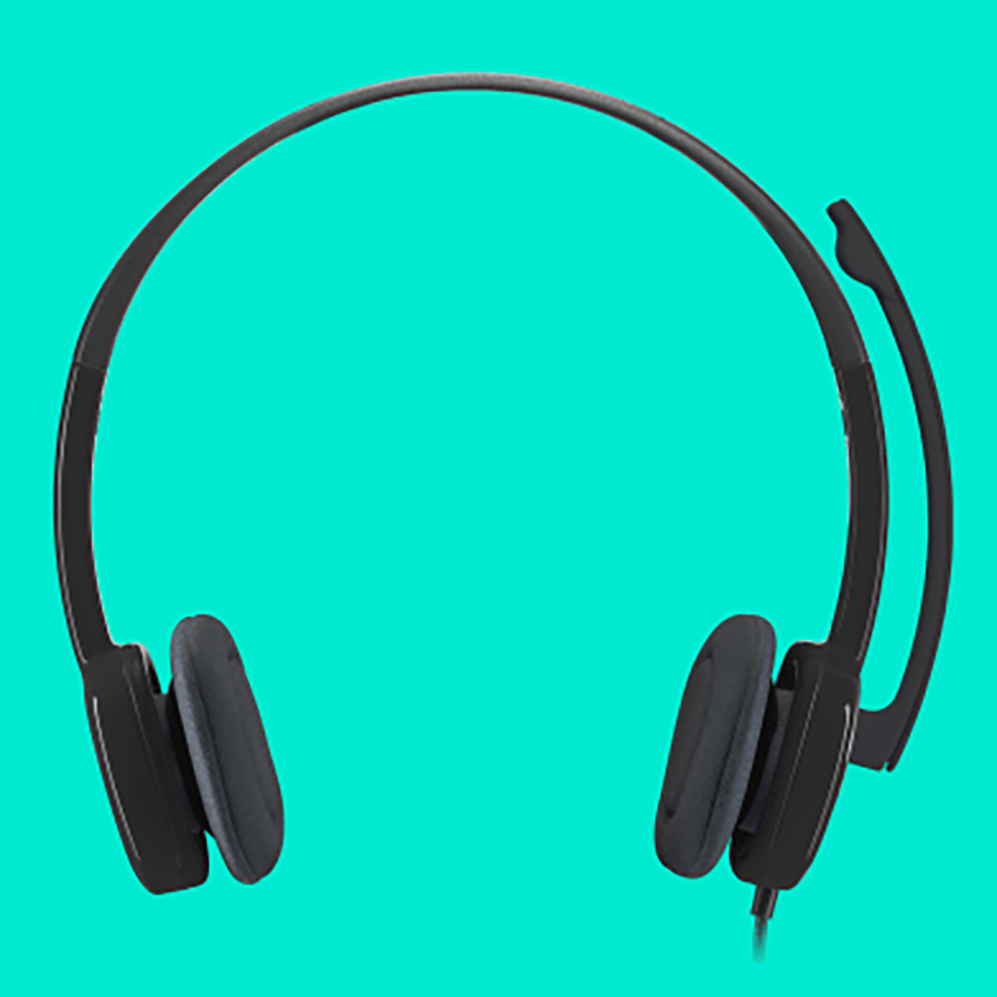 Tai Nghe Chụp Tai Logitech H151 - Hàng Chính Hãng