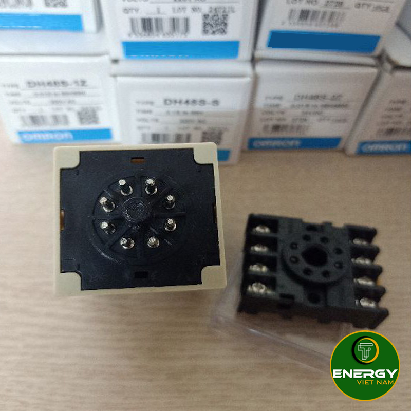 Rơ le thời gian luôn phiên DH48S-S 220V - Thiết Bị Điện Cài Đặt Thời Gian Tắt / Mở