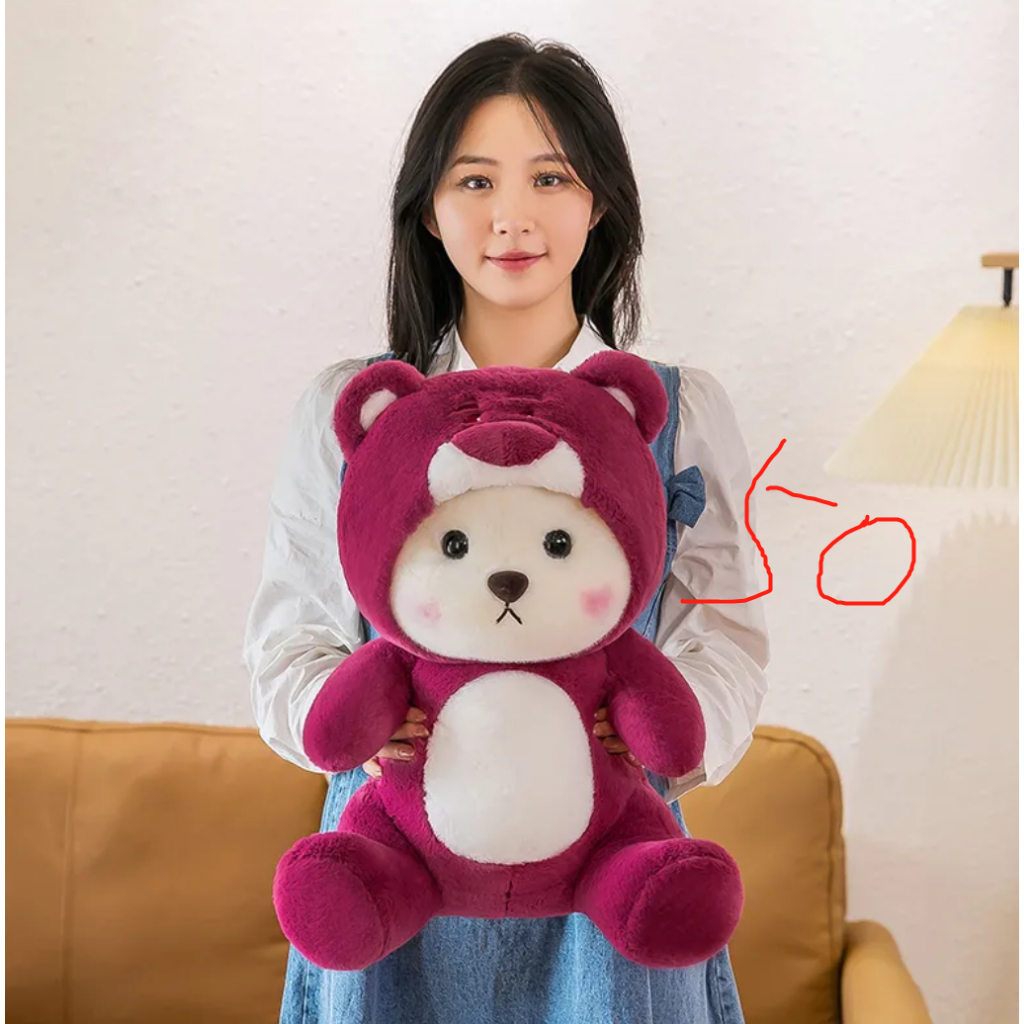 Gấu Bông Gấu Lena Cosplay Gấu Dâu Losto Dễ Thương Siêu Hot Hàng Xịn Cao Cấp Loại 1
