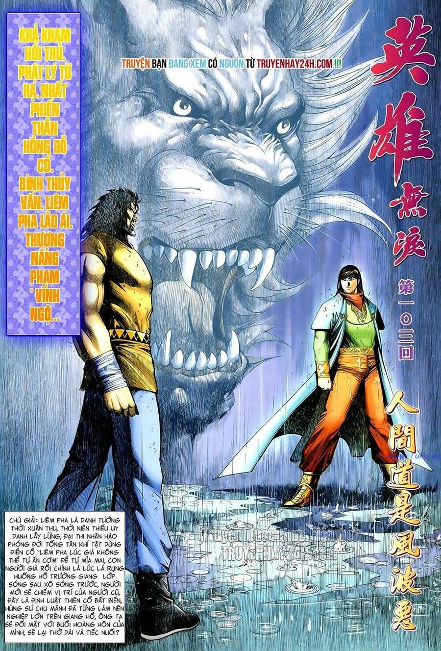 anh hùng vô lệ chapter 103 2