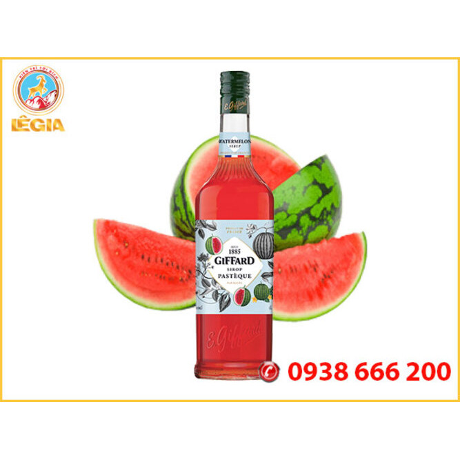 Siro GIFFARD Dưa Hấu 1l (WATERMELON SYRUP)