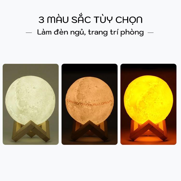 Máy Phun Sương Tạo Độ Ẩm Mặt Trăng Cao Cấp Cảm Ứng Có Đèn Led | Máy Xông Tinh Dầu Khuếch Tán Hương Thơm, Khử Mùi Phòng