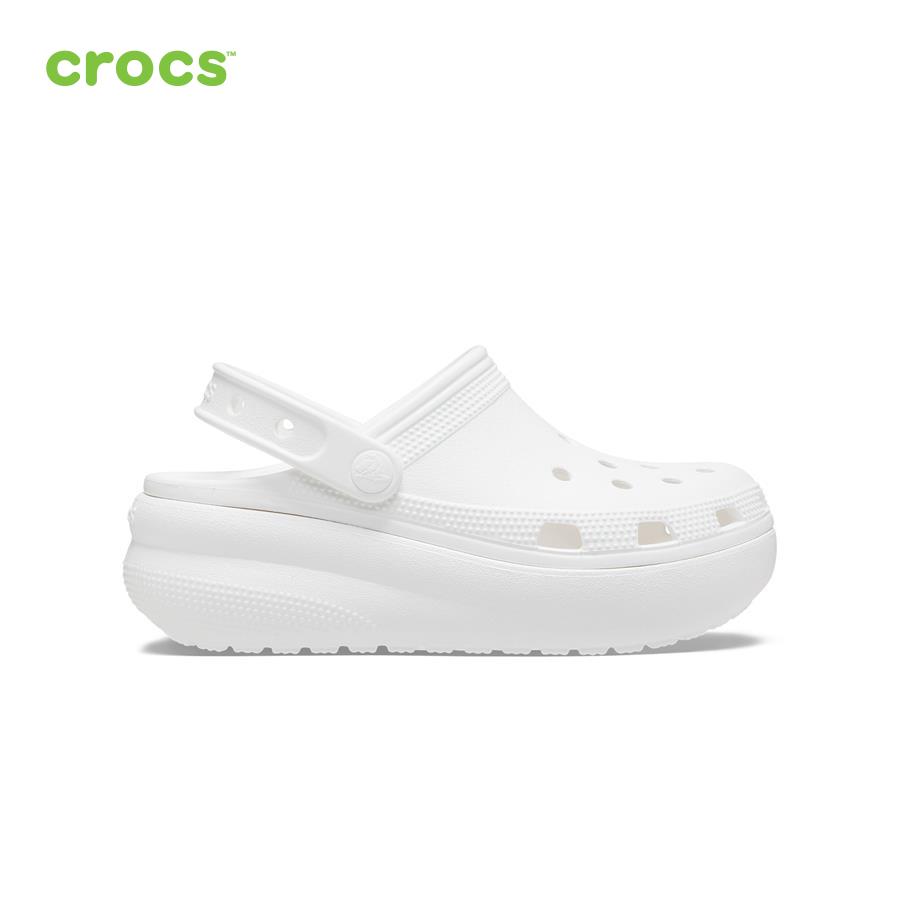 Giày lười trẻ em Crocs FW Classic Clog Kid Cutie White - 207708-100