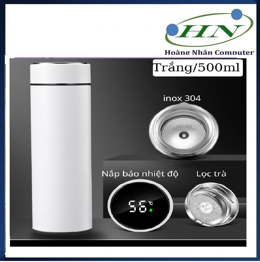 LY GIỮ NHIỆT 500ML HIỂN THỊ NHIỆT ĐỘ SIÊU CHẤT LƯỢNG