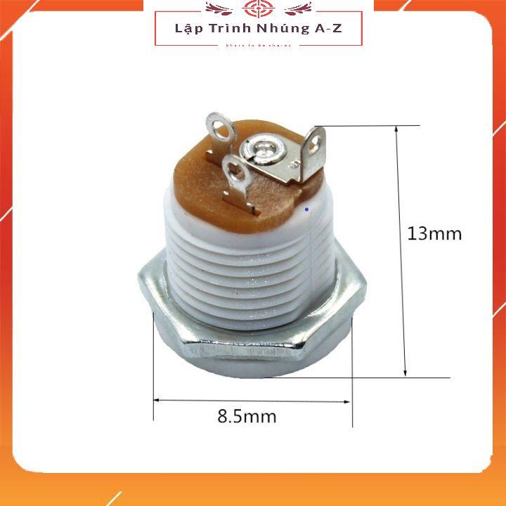 [Lập Trình Nhúng A-Z][G27] Jack Cắm DC-022 5.5-2.1 Màu Trắng