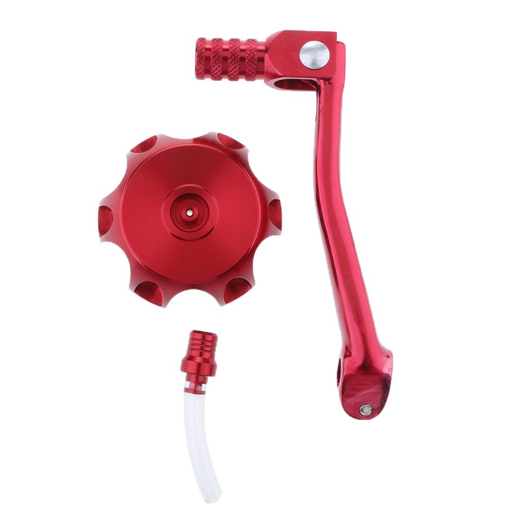 Gear Shifter Shift Lever Fuel Tank Cap for 110cc 125cc 150cc Pit Dirt Bike