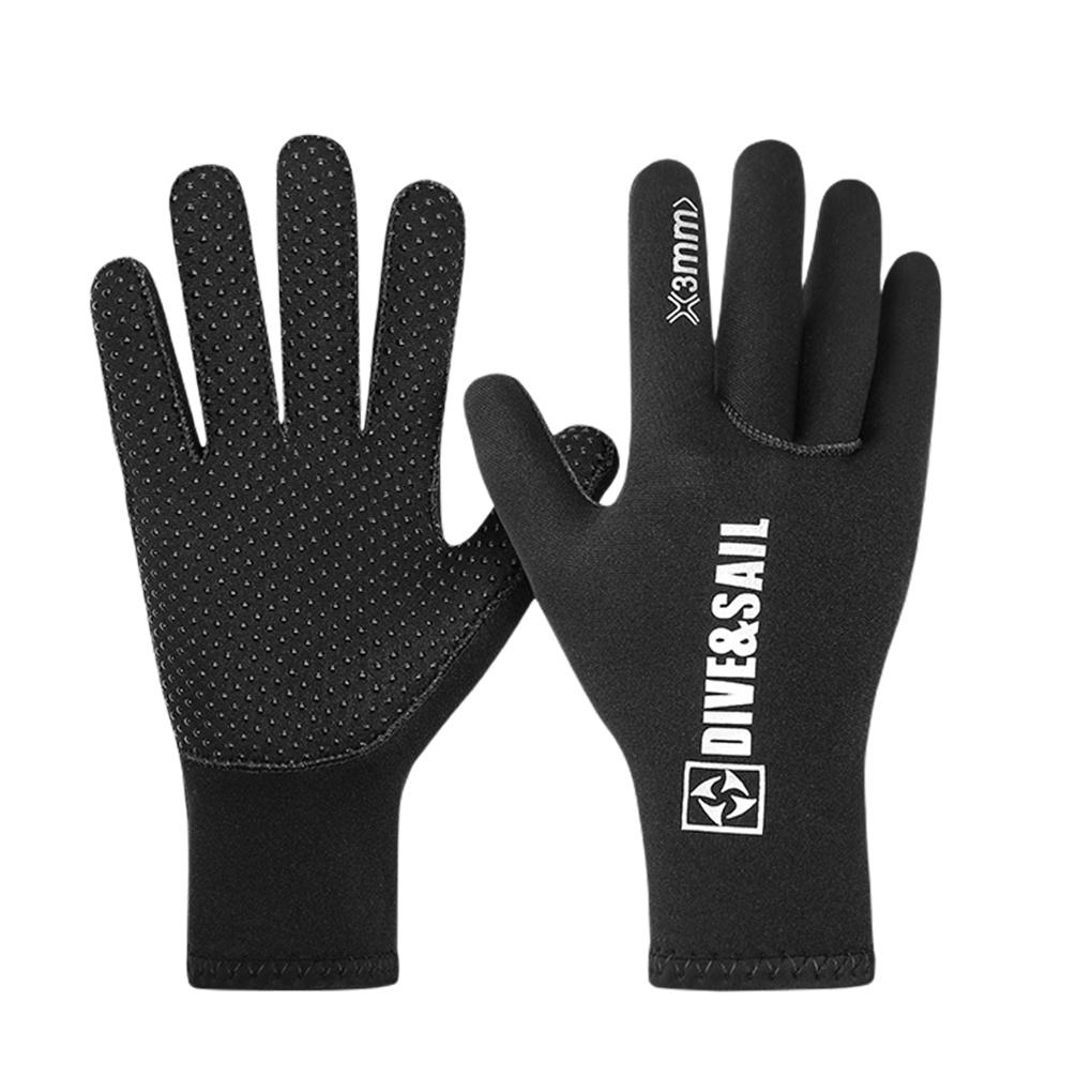 DIVE SAIL 3MM Swimming Warm Gloves Elastic Glove Flexible Hand Protection Water Sports Underwater Hunting ThermalELEN