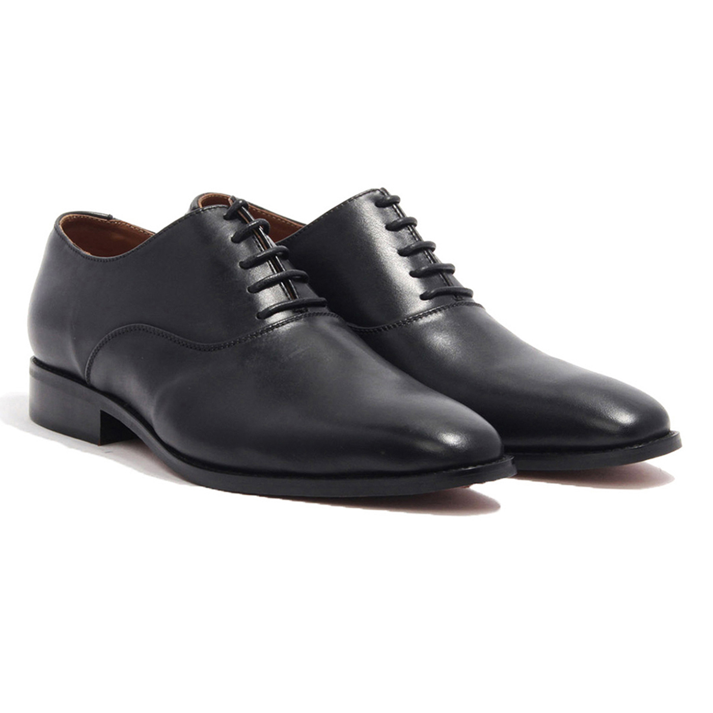 Giày Tây Oxford Banuli Nam Công Sở Da Bê Italian Dây Buộc H1PO1M0 (Da Mềm Dẻo, Đế Siêu nhẹ, Bảo Hành Trọn Đời)