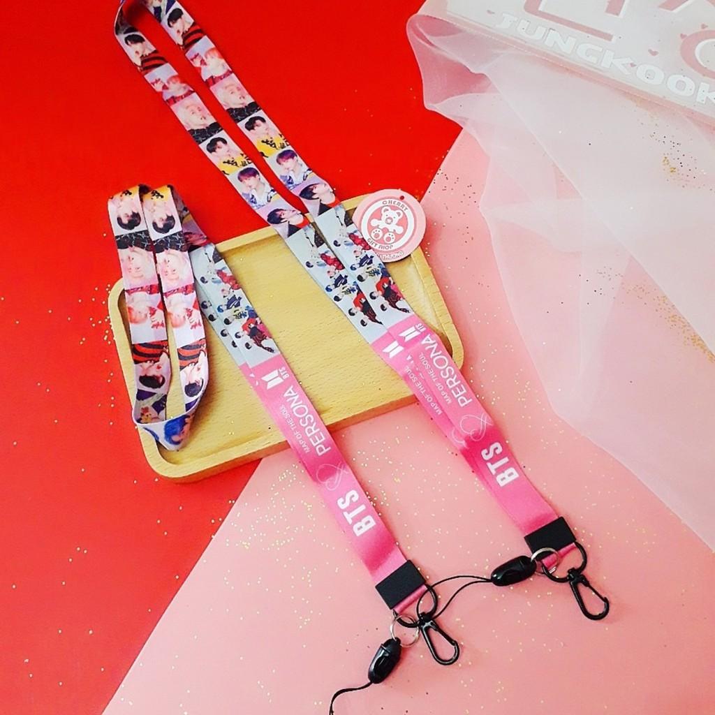 Dây Strap BTS Móc khóa Điện Thoại BTS PERSONA