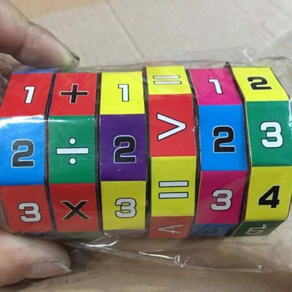 Rubic Học Toán 6 Tầng Cho Bé - Đồ Chơi Rubic Toán Học - Rubik Cho Bé Tập Làm Phép Tính