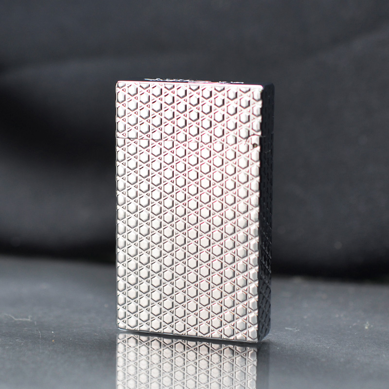Hộp quẹt ga đá hoa văn 3D hình lục giác D36T