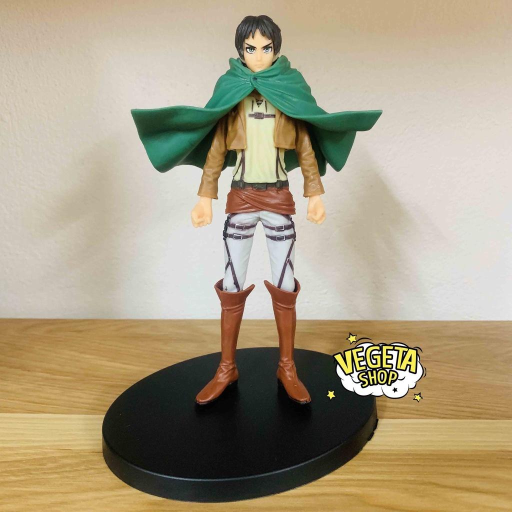Mô hình Attack On Titan - Eren Yeager - Eren trong trang phục Trinh sát binh đoàn - Fullbox 16cm - Đại chiến titan
