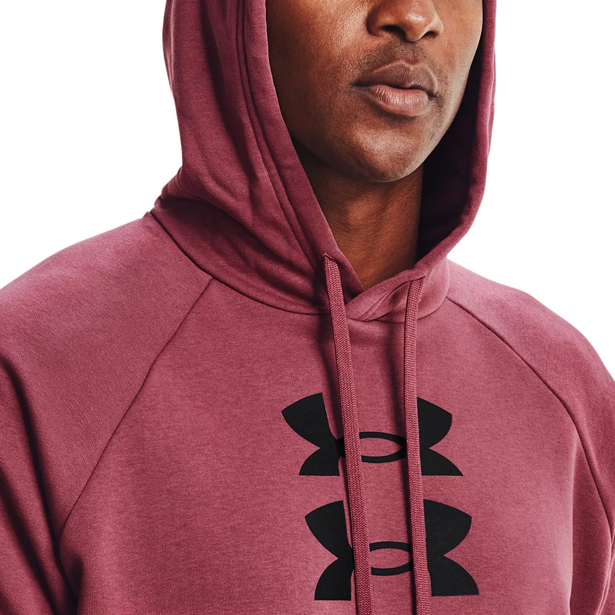 Áo khoác hoodie tay dài có nón thể thao nam Under Armour Rival Fleece Multilogo - 1357094-652