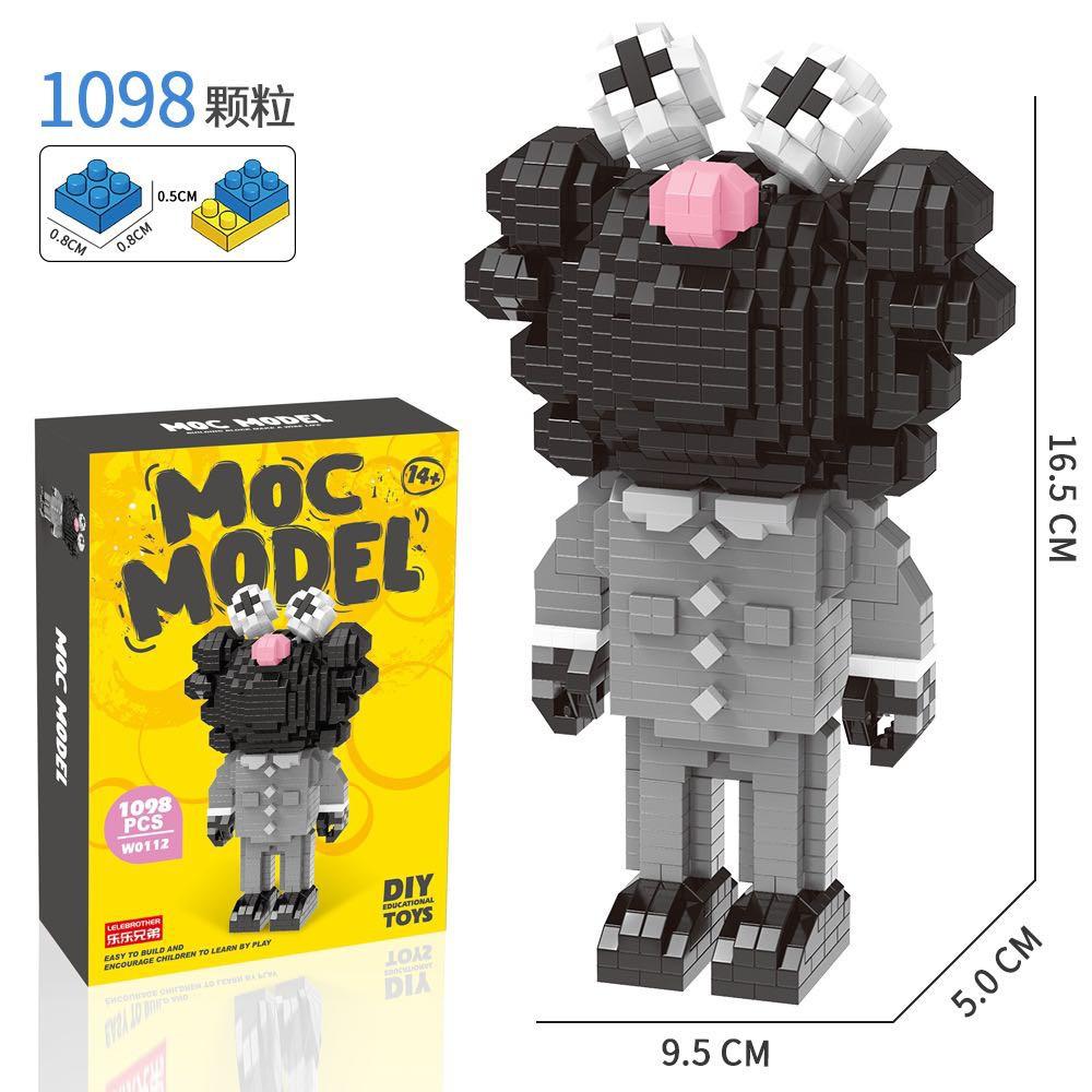 Bộ đồ chơi lắp ráp mô hình mini Moc Model 0107-0112