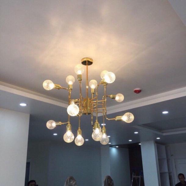 Đèn thả tô điểm phòng khách DT