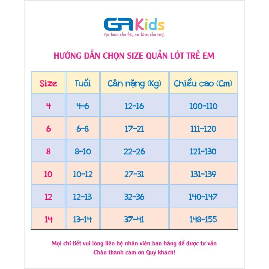 Quần Lót Đùi Cao Cấp Cho Bé Trai Boxer Cotton GATEX ( 4- 14 tuổi)