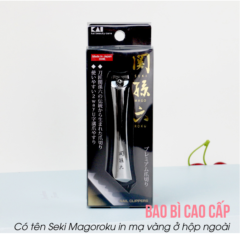 Bấm móng tay cao cấp Nhật KAI Seki Magoroku Type 102 HC1802