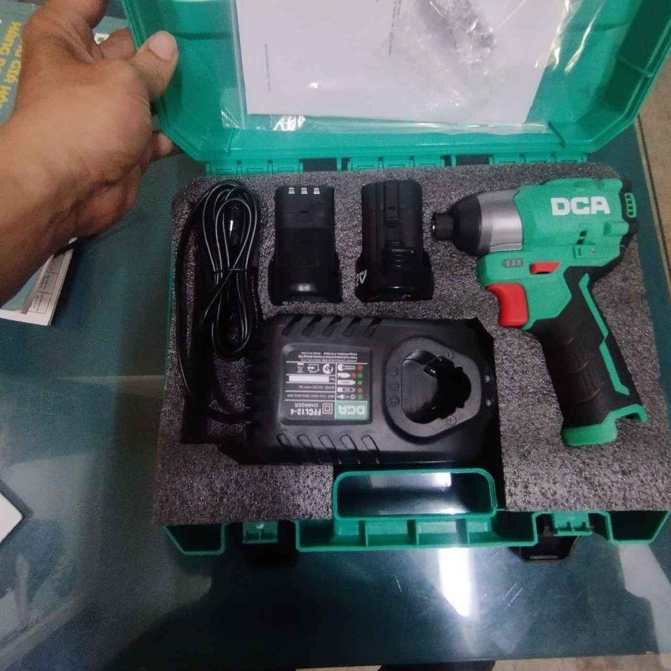 MÁY SIẾT VÍT KHÔNG CHỔI THAN DÙNG PIN 12V MAX/2AH*2 VÀ SẠC 3A DCA ADPL04-8EK - HÀNG CHÍNH HÃNG