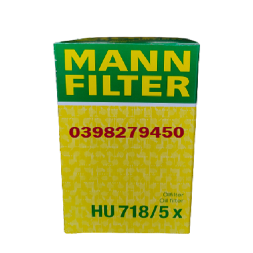 LỌC DẦU BÔI TRƠN MANN FILTER CHO MERCEDES BENZ HU 718/5X