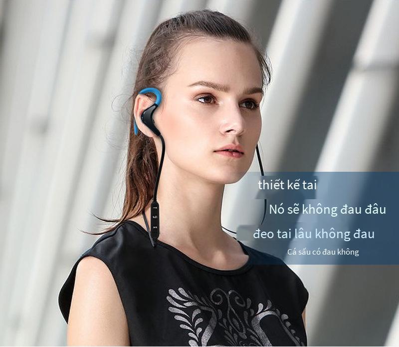 Khuyến mại Tai nghe Bluetooth S6 BT-01 Thể thao Big Horn Tai nghe Bluetooth 4.1 tai nghe không dây âm thanh nổi hai bên tai