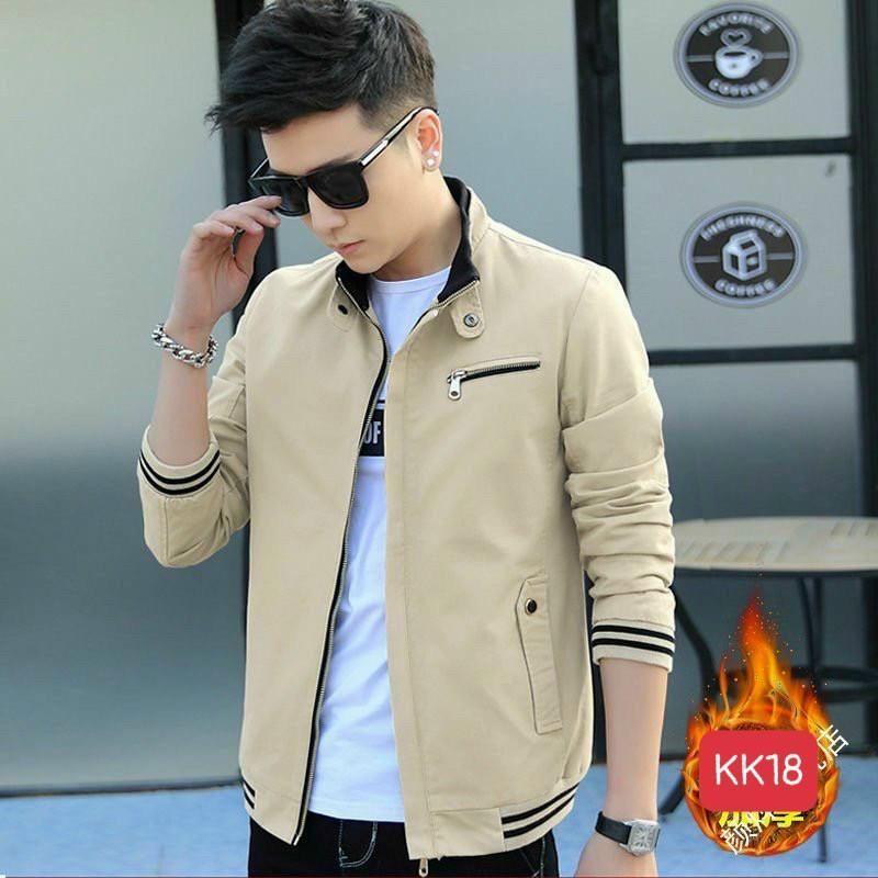 Áo khoác kaki nam nữ, áo kaki đẹp, áo khoác 2 lớp, vải thoáng khí cá tính trẻ trung TINA ms18
