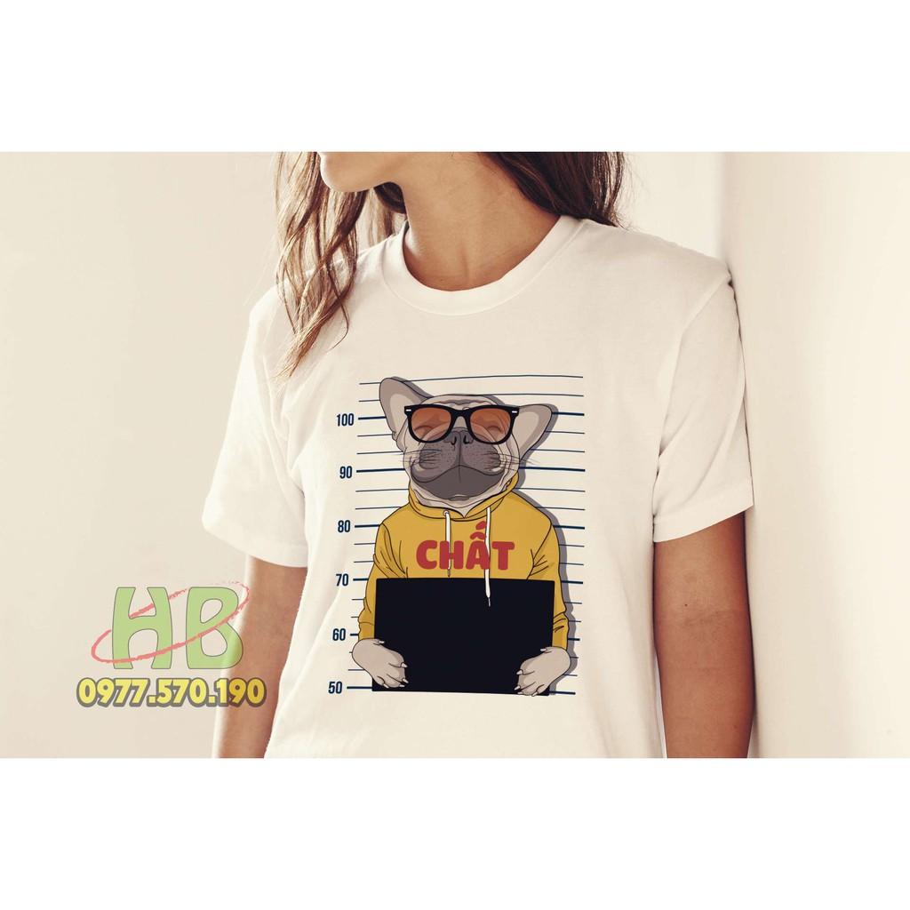 Áo Thun Trắng Pull Chất Cotton Full Size