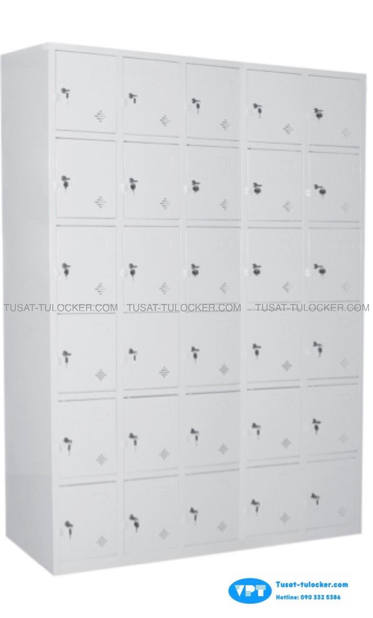 Tủ Locker 30 Ngăn VPT 86-5K, Tủ Sắt 30 Cánh Để Tài Liệu