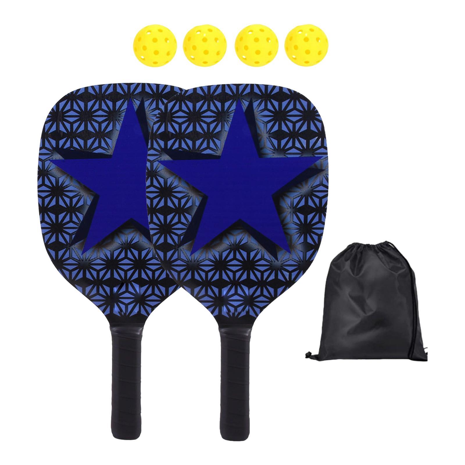 Professional Pickleball Paddles and Pickleball Balls Lightweight Pickle Ball
