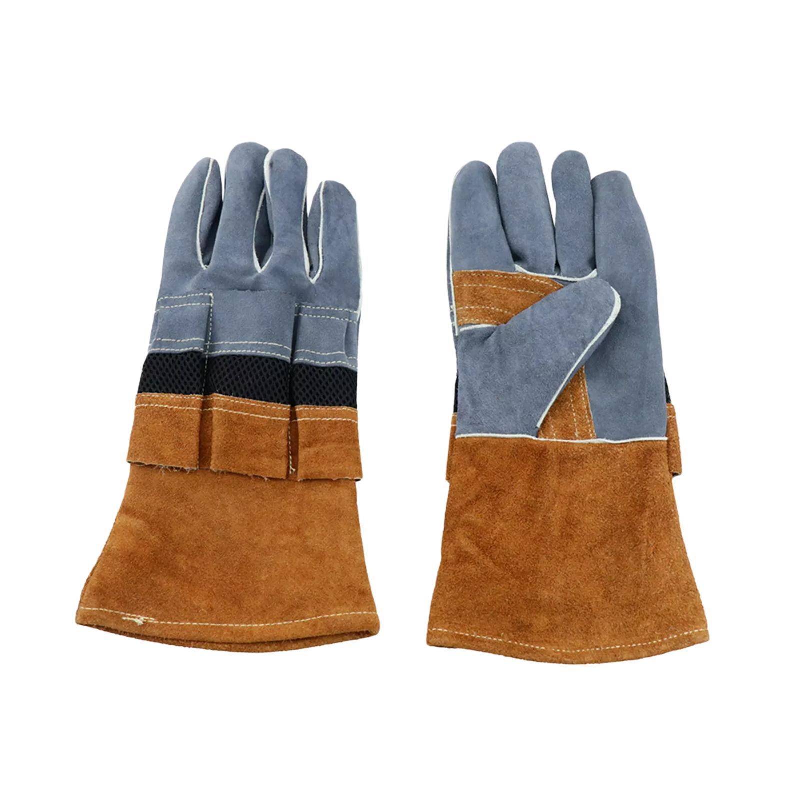 Heat Resistant Gloves Oven BBQ Mitts for Cooking Camping