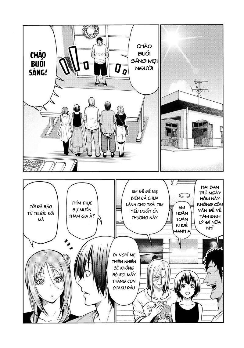 cô gái thích lặn - grand blue chapter 68 7