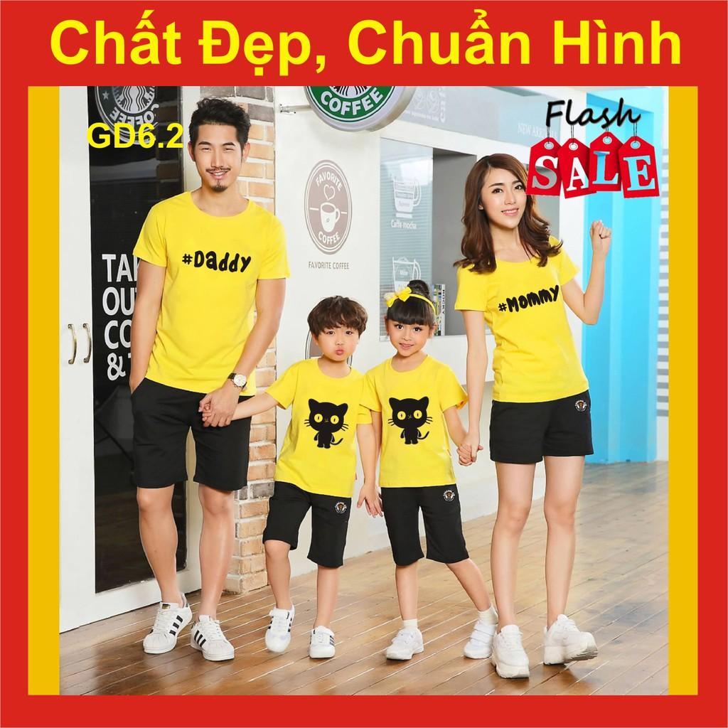 Áo Thun Gia Đình đẹp dady mony baby 6 , phông,family dad mom baby