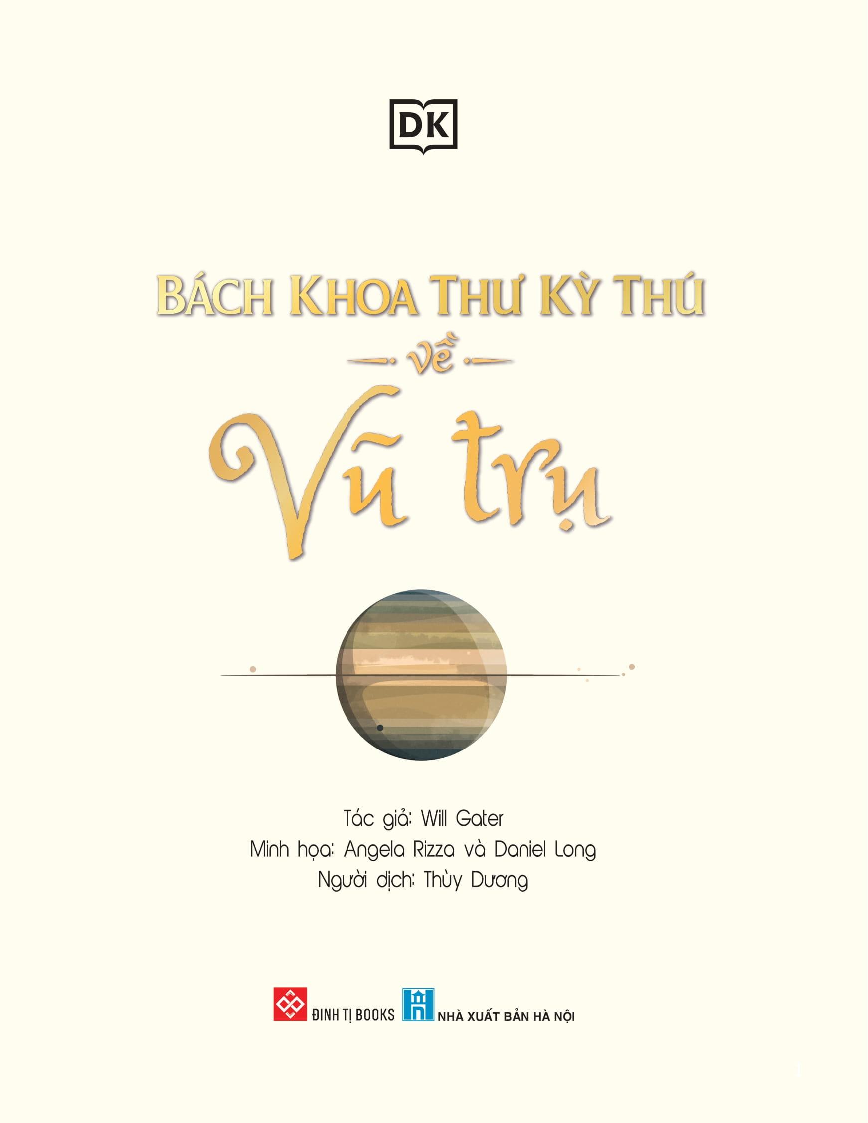 Bách Khoa Thư Kỳ Thú Về Vũ Trụ - Bìa Cứng