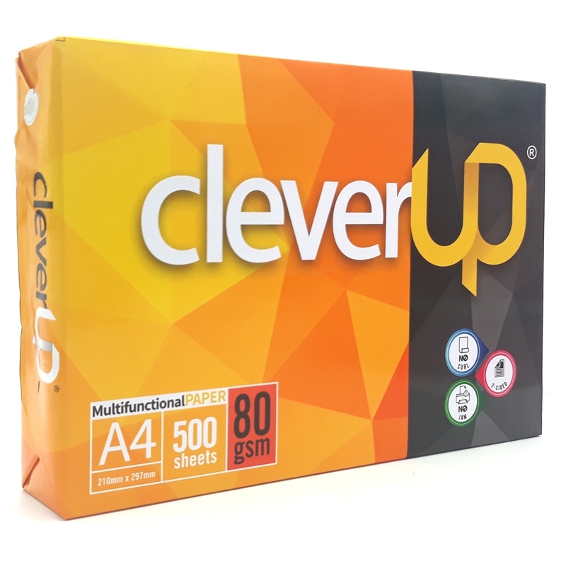 Giấy Photo Clever Up A4 80gsm (500 Tờ)