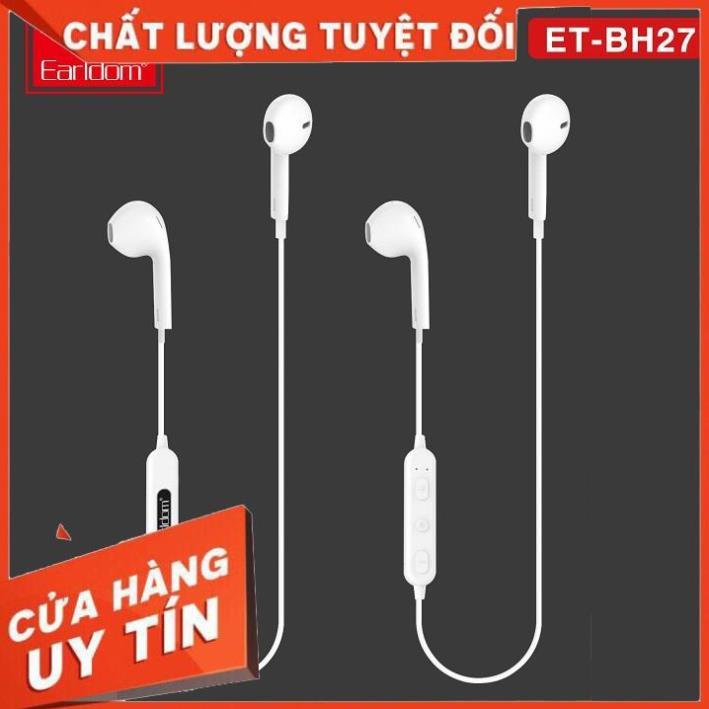 Tai Nghe Bluetooth Hàng Chính Hãng Earldom 2 Tai Có Dây Âm Bass Cao và Âm Treble Sáng