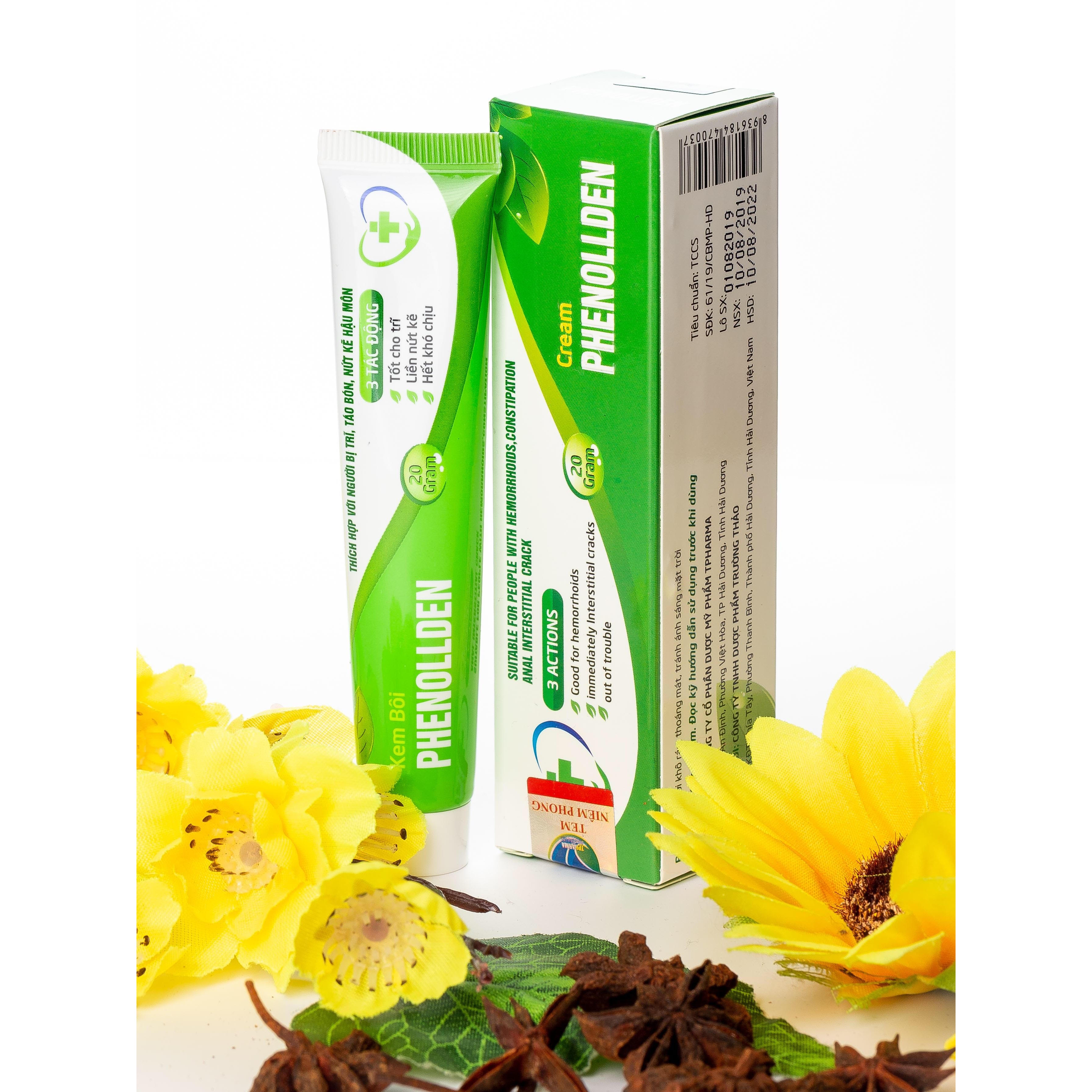 KEM BÔI TRĨ PHENOLLDEN