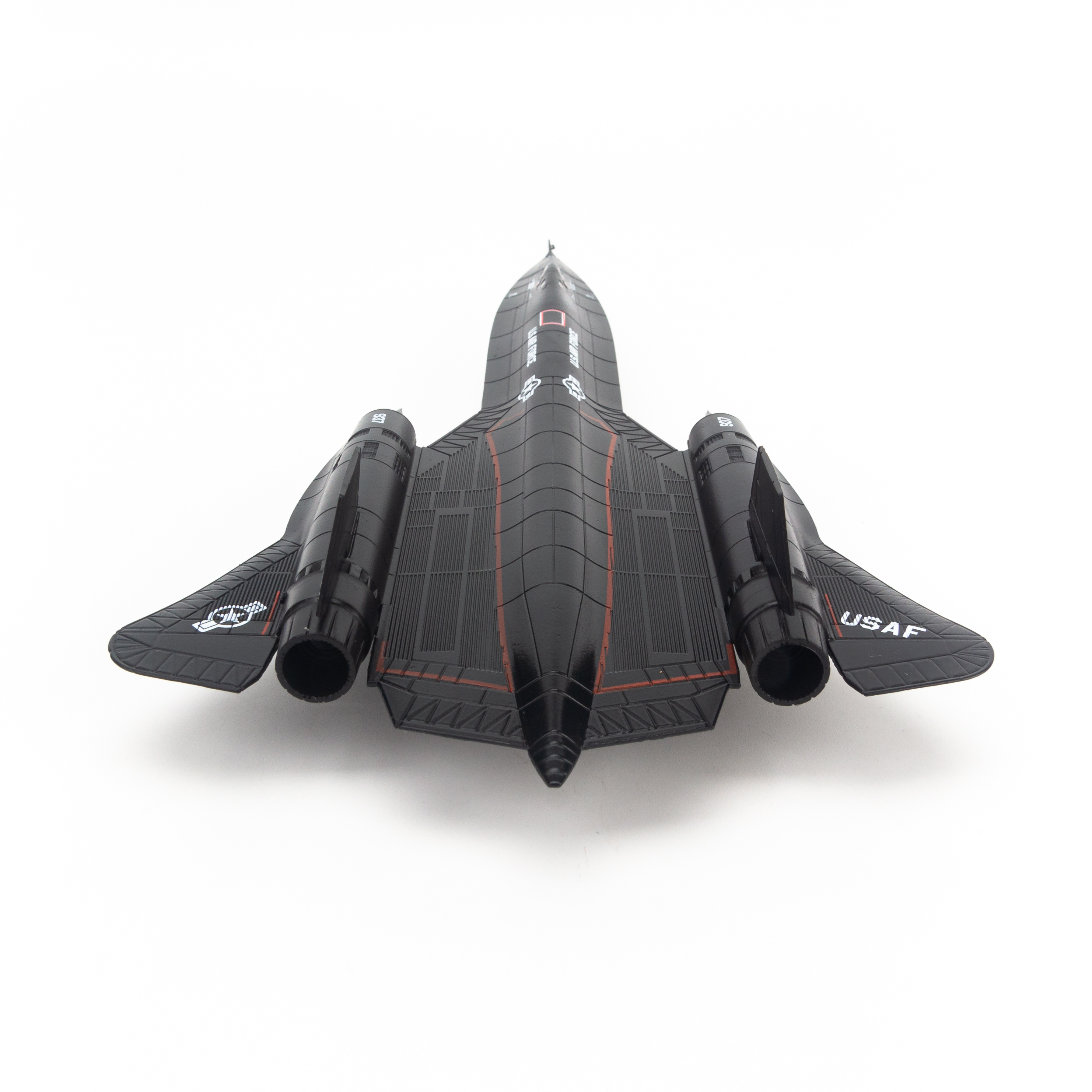 Mô hình máy bay quân sự SR71 Blackbird US Air Force 1:144