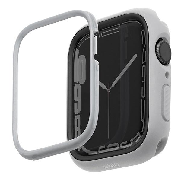 HÀNG CHÍNH HÃNG - Ốp dành cho Apple Watch UNIQ Modou Viền Thiết Kế Chắc Chắn Không Ố Vàng Chống Va Đập Dễ Dàng Tháo Lắp