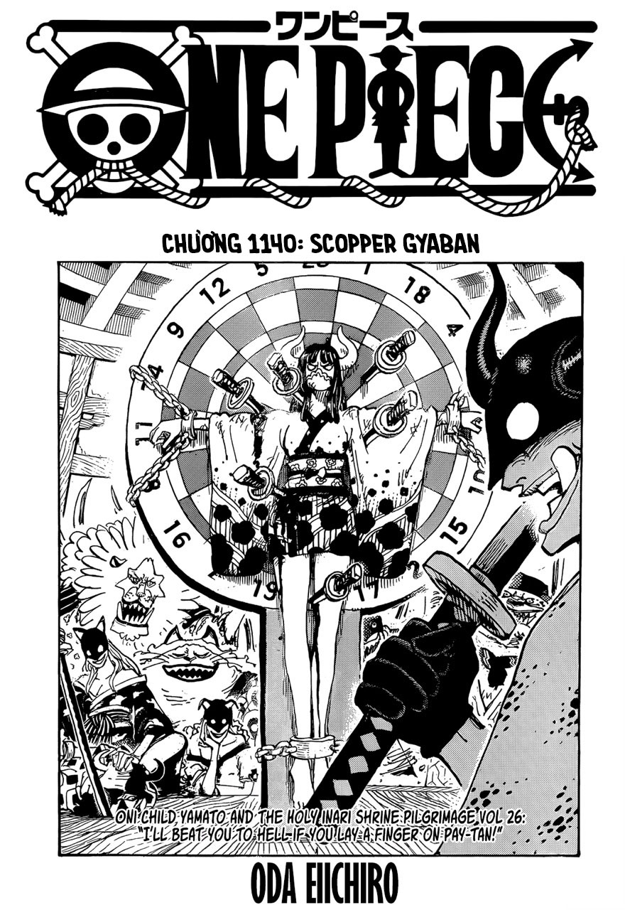 đảo hải tặc - one piece chapter 1140 1