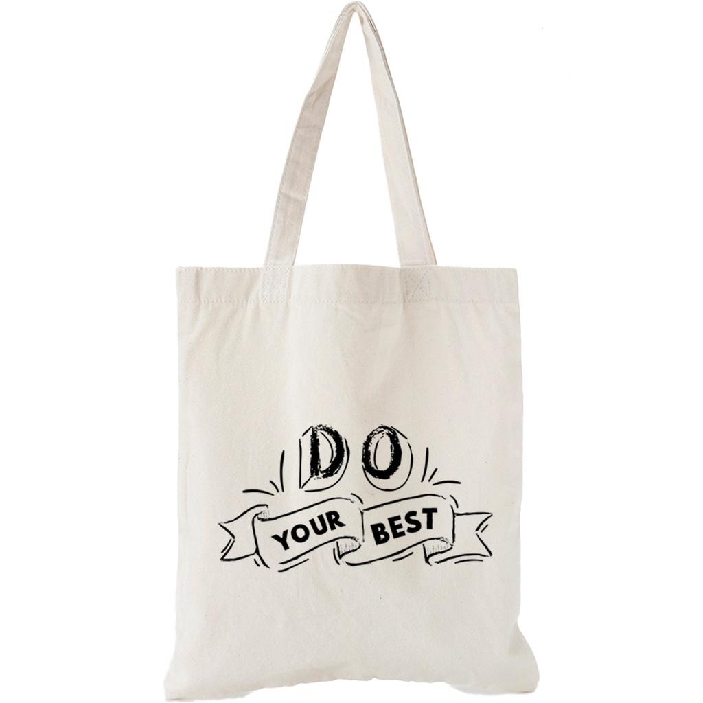 Túi vải Canvas Trương Gia Túi Vải - Túi Canvas bộ sưu tập black and brown nhiều kích thước