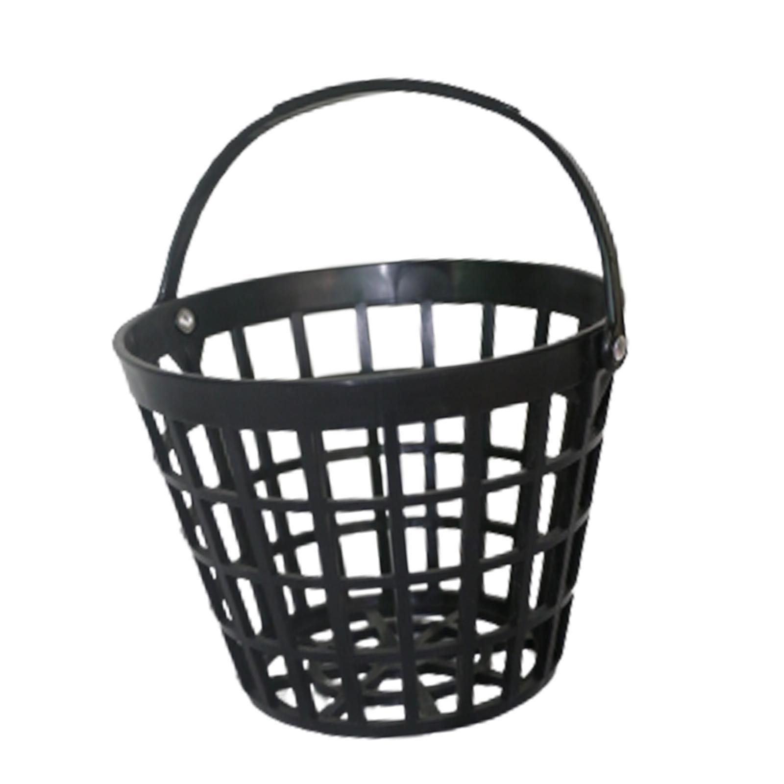 Golf Ball Basket,Golf Ball Storage Organizer Carrying Golf Ball Holder Portable Golfball Container Golf Range Bucket for Player Playing Golfer Outside