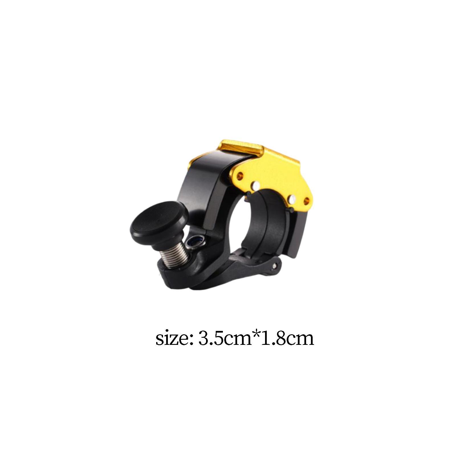 Mini Bike Bell Invisible Aluminium Crisp Sound Outdoor Adults Bike