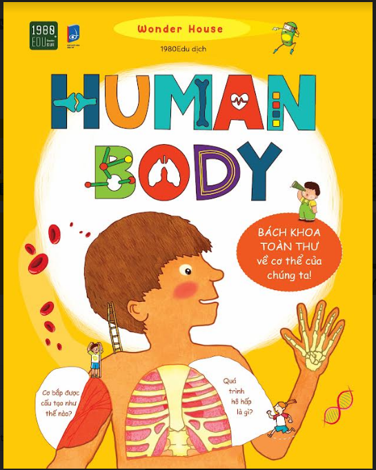 Sách HUMAN BODY Bách khoa toàn thư về cơ thể chúng ta