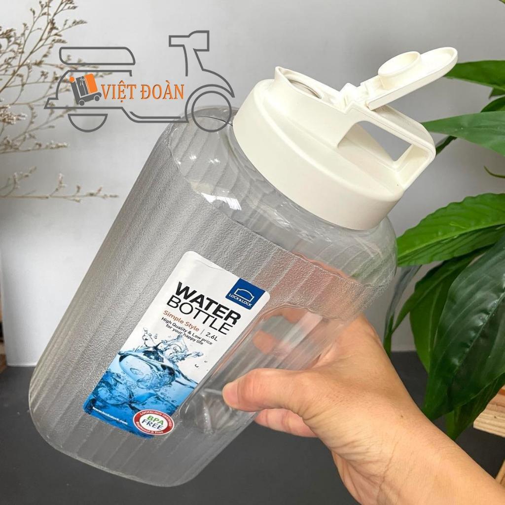 BÌNH ĐỰNG NƯỚC Lock and Lock nhựa nguyên sinh PP không thãi nhiễm vào thực phẩm - An toàn cho sức khoẻ